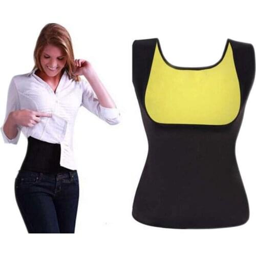 Girl Womens Cellulite Reducing Vest Neoprene Slimming Body Shapers Corset