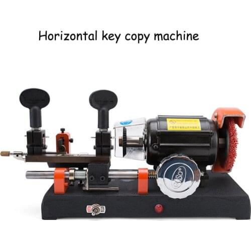 Horizontal Key Copy Machine 110V/220V Manual Knife Key Cutting Machine Key Duplicate Machine