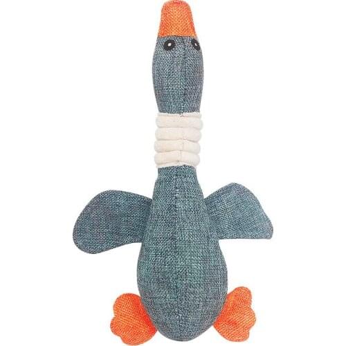 Pet Dog Toys Sound Fluffy Teddy Gold Hair Resistant To Biting Vent Teeth Training Toys