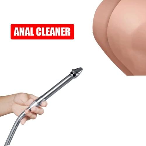 Best Penis Anal Cleaner Rushed Douche Shower Cleaning Enemator Enema Anal Washing Butt Plugs Gay Sex Toys for Woman Man Anal Sex