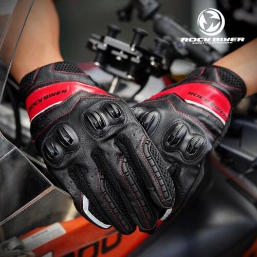 Motobaby Motorcycle Touch Screen Gloves Outdoor Motocross Breathable Full Finger Racing Motorbike Bicycle Glove Protective Gears