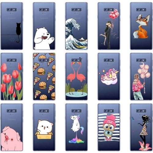Back Cover TPU Soft Case For Samsung Galaxy Note 9 Phone Case