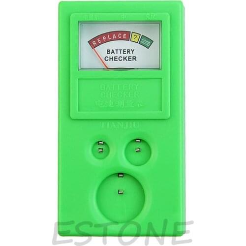 Plastic 1.5v 3v Power Watch Cell Button Battery Checker Tester Tool Power NEW