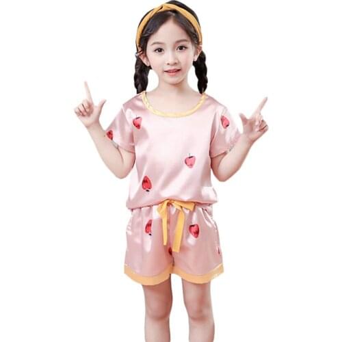 Летние пижамы для девочек POMOGO China At AliExpress