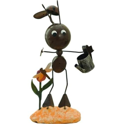 Retro old Ant ornaments home decorations resin base wine cabinet TV cabinet porch furnishings