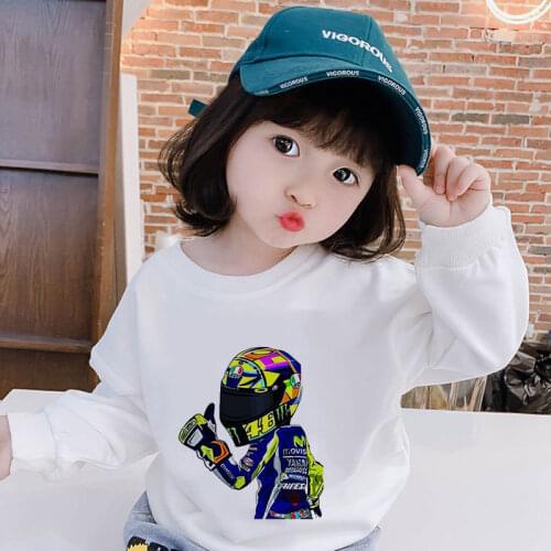 Child Hoodies Sweatshirts Boys Girls Kids Cartoon Stimulating Motor Vehicle Print Pullover Tops Baby Girl Spring Autumn Clothes