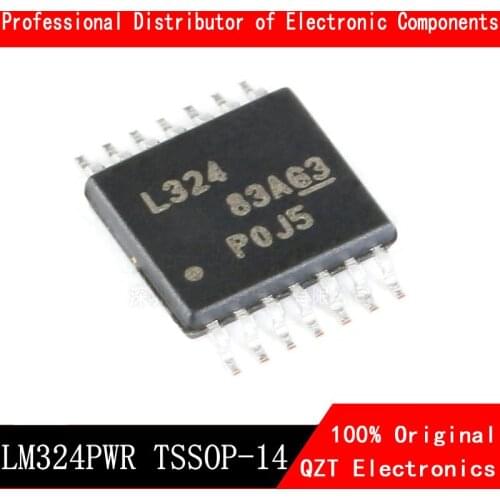 10pcs/lot LM324PWR L324A LM324 L324 TSSOP14 new original In Stock