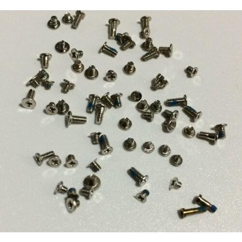 100Set/lot Original Full Screw Set with 5 Point Charging Bottom Screws Gold Silver Bottom Screw For iPhone 6 6Plus Replacement