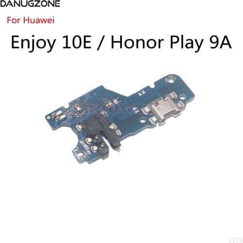 30PCS/Lot For Huawei Enjoy 10E / Honor Play 9A USB Charging Dock Port Socket Jack Plug Connector Charge Board Flex Cable