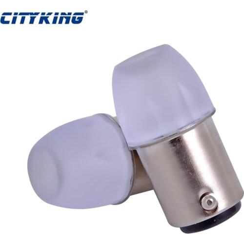 50 X Car led 1157 P21/5W S25 BAY15D 1157 Strobe flashing 3W lens 3 SMD 5730 LED bulb lamp car Brake stop light DRL white red