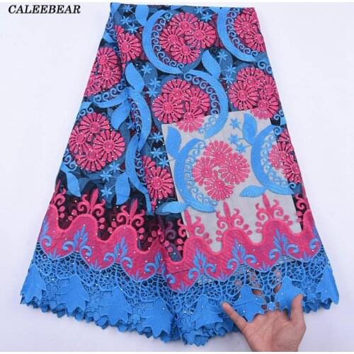 African Tulle Lace Fabric 2020 High Quality Lace With Stones French Tulle Lace Fabric Nigerian Mesh Lace For Party Dress S2080