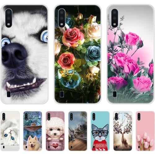 Case For Samsung A01 Case Soft cute Silicon Back Cover For Samsung Galaxy A01 GalaxyA01 A 01 A015 5.7" Phone cases coque bumper