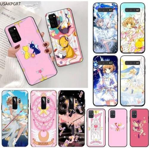 Sakura Card Captor Cardcaptor Phone Case for Samsung S20 plus Ultra S6 S7 edge S8 S9 plus S10 5G lite 2020