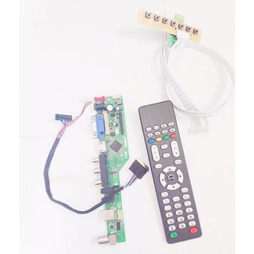 For LTN101NT02-A01/A04 10.1" TV56 controller drive HDMI-Compatible VGA USB AV RF WLED LVDS 40Pin 1024*600