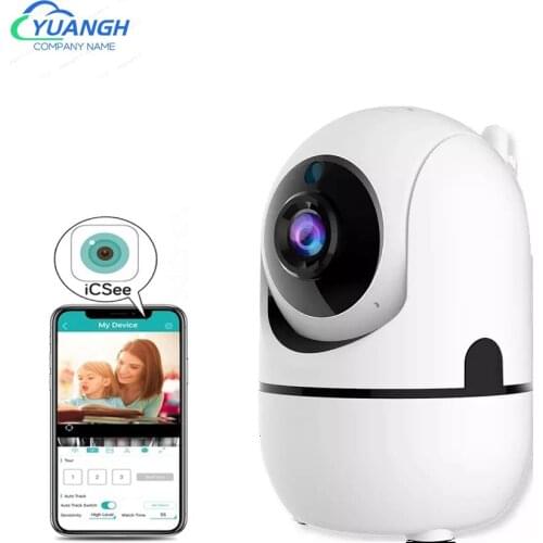 ICSee APP Indoor Home 1080P IP Camera Wifi Two Ways AUDIO Security Mini CCTV Surveillance Camera Wireless Baby Monitor