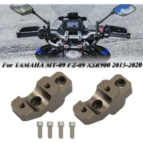 FOR YAMAHA MT09 Tracer 900 FZ09 Motorcycle Mount Handle Clamp Universal Handlebar Riser Bar Handlebar Bar Risers Barback