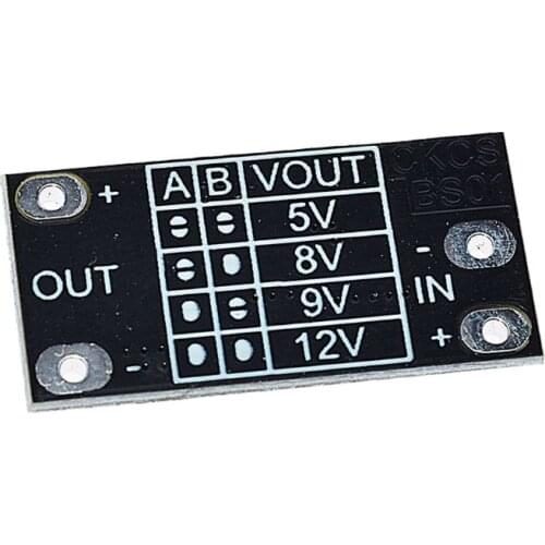 Multifunctional DIY Mini DC-DC Lithium Battery Boost Module Step Up Board Converter 3.7V to 12V Voltage Regulator Adjust LED
