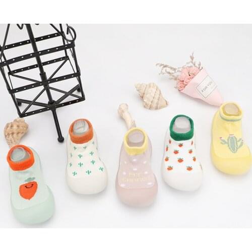 2021 New Style Baby Toddler Shoes Non-Slip Anti-Off Foot Short Floor Knitted Socks 2107 First Walker 5Size 2104 KeDing