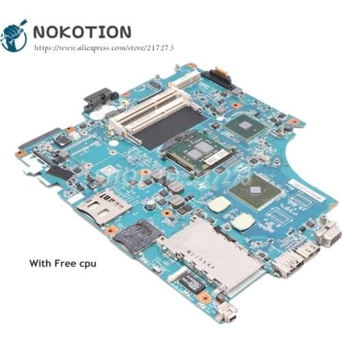 NOKOTION For Sony VAIO VPCF1 VPCF Laptop Motherboard A1796397C M932 Main Board MBX-235 1P-0107J00-8011 GT310M gpu