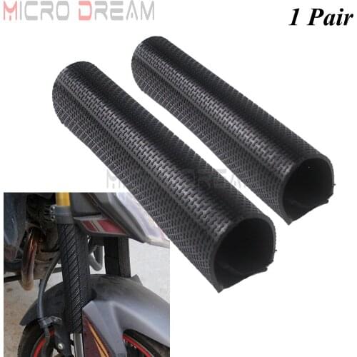 For Suzuki RMX450Z RM-Z450 RMZ250 RM85 250SB Off-road Motorcycle Front Fork Shock Absorber Cover Protector Rubber Wrap Guard
