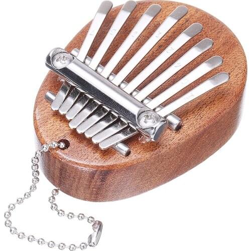 8 Keys Tones Thumb Piano Finger Keyboard Portable Mini Kalimba Musical Instrument for Children Adults Beginners