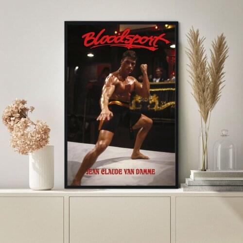 Bloodsport Movie Poster Canvas Print Wall Painting Home Decoration ( No Frame )