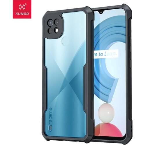 XUNDD Shockproof Case For Realme C21 2021 Case Transparent Cover Protective Airbag Bumper Soft Shell For Realme C11 2020 Cover