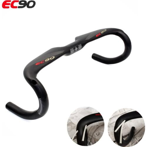 2019 EC90 Full Carbon Fiber Bicycle Handlebar Road Stem Handle Playing UD Matt Free Shipping 31.8*400/420/440MM 250g