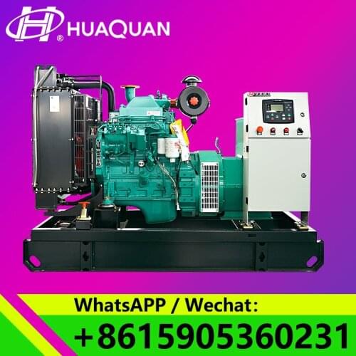 AC Three phase free energy generator 50kw 60kva diesel engine