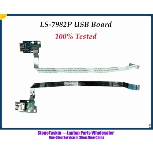 StoneTaskin QIWG6 NBX00011N00 For Lenovo Ideapad G580 G585 USB Board with Cable NBX00011N00 18cm 100% Tested