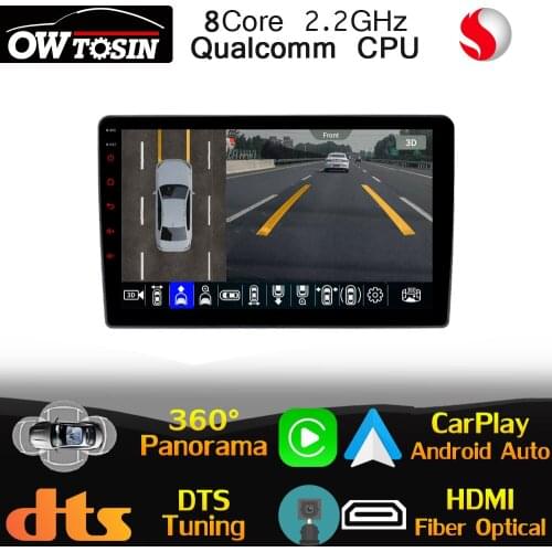 Qualcomm 8Core Android Car Multimedia For Volkswagen VW Passat B5 2004-2010 GPS Radio 4G LTE WiFi Head Unit DSP 360 Panoramic