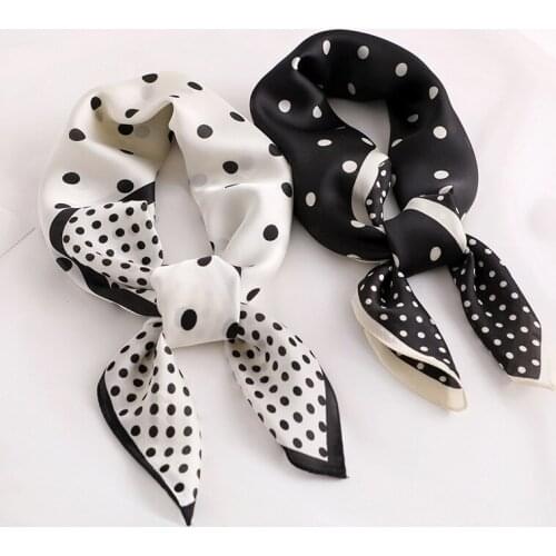 2021 Luxury Brand Spring Summer New Fashion Female Silk Scarf Elegant Warming Hair Clip Ribbon Headdress scarves women poncho