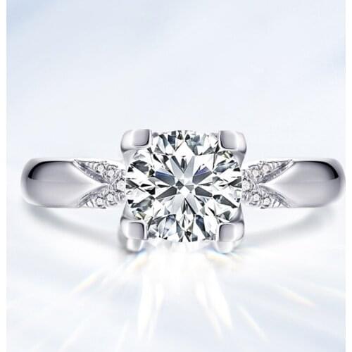 Two-color Optional Real 925 Sterling Silver Womens Rings Unique Trendy Bull Head Luxury Engagement Wedding Party Gift Elegant