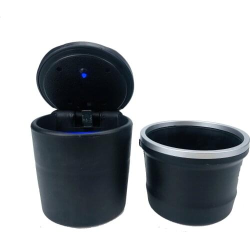 2021 Car Ashtray Garbage Coin Storage Cup Container Cigar Ash Tray For Bmw E90 E46 F10 F30 E39 Audi A4 B6 C6 A6 A3 B8 A5 C7 Q7