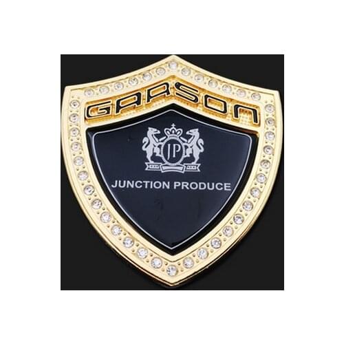 3D New Auto Sticker Modified Metal JP Luxury VIP Car Trunk Side Seal Decal Badge Car Accessories