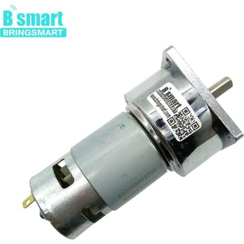 60GA775 DC Gear Motor 12V And 24V Micro DC Motor With Accurate Ball Bearing Suitable For Electric Tools Bringsmart