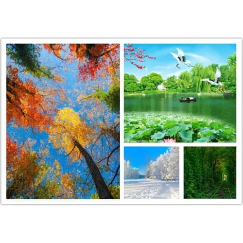 Diamond Painting Full Square/Round Drill DIY Natural Landscape Embroidery Cross Stitch 5D Home Decor JX372