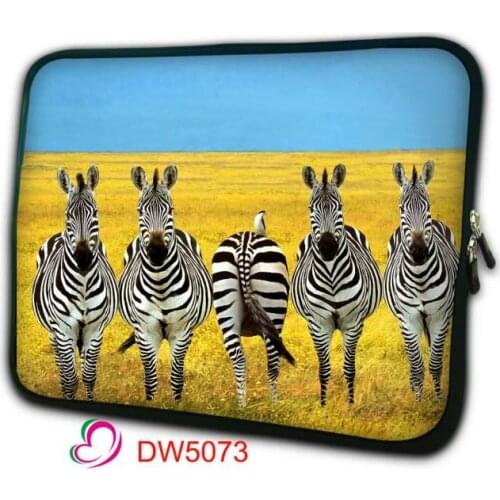 Zebra 10/10.1 Tablet PC Bag Laptop Cover 15 14 13 12 17 11.6 Inch Sleeve Chromebook Bag Case For Acer Dell HP Envy