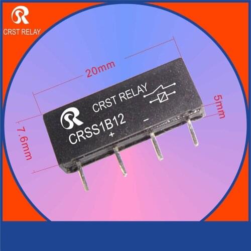 CRSS Normally Closed SIP Dry Reed Relay 12V 5V RB-SP Y1 MD 9000 SIR EIR MES