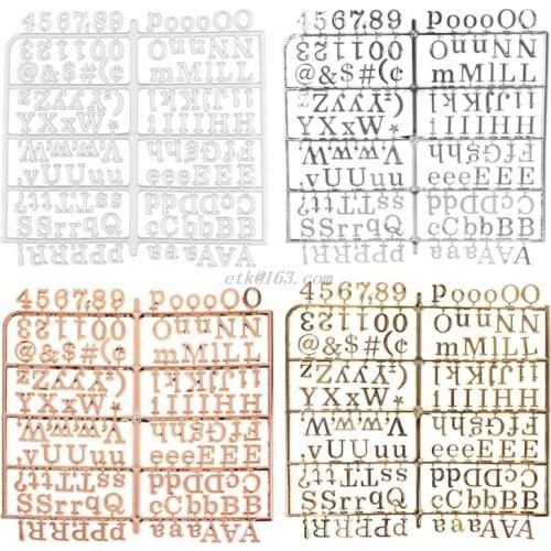 4Pcs/Set Characters For Felt Letter Board Numbers For Changeable Letter Board