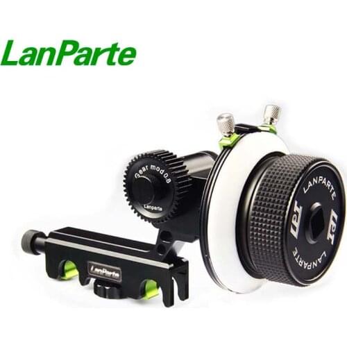 LanParte 15mm 0.8 Mod Follow Focus for DSLR Lens with A/B Hard Stop and Quick Release