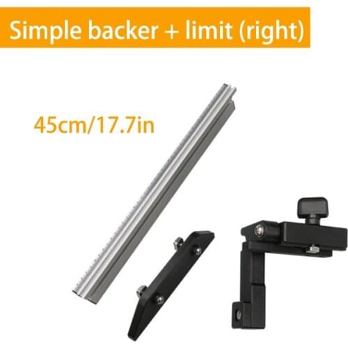 Woodworking Fence Miter Gauge Set Electric Circular Saw Engraving Machine Push Handle Simple Style Backer Tools DIY