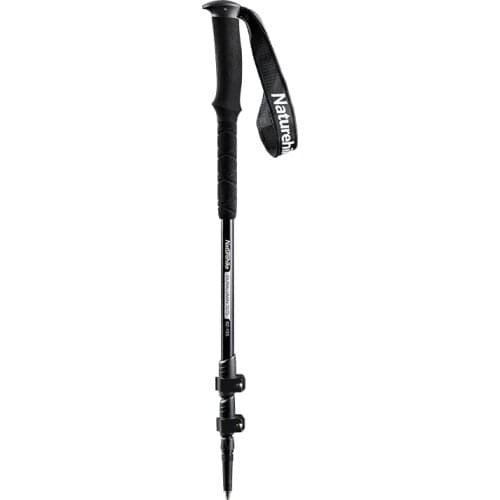 Naturehike Outdoor Trekking Pole 7075 Aviation Aluminum 3 Section Can Adjust Alpenstock Tungsten Steel Tip Hiking Walking Stick