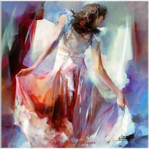 Needlework for embroidery DIY DMC Color High Quality - Counted Cross Stitch Kits 14 ct Oil painting - Summer Dress II