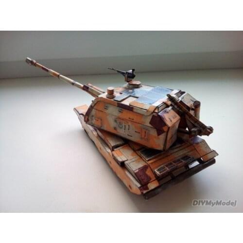 DIYMyModeI USSR 2s19 self propelled howitzer DIY Handcraft Paper Model KIT Handmade Toy Puzzles Gift Movie props RU(Origin)