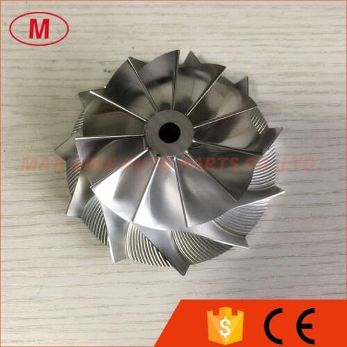 T88 34D 11+0 blades 69.67/95.00mm high performance turbo Billet/milling/aluminum 2628 compressor wheel for 49188-02700