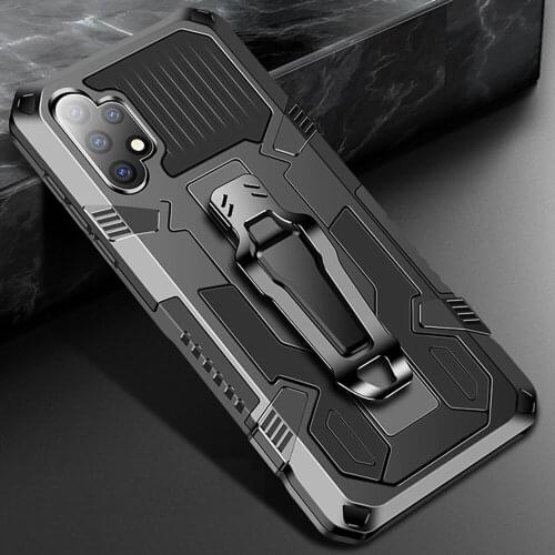Drop resistance Armor Belt Clip Case For Samsung Galaxy A32 High impact Military Rugged Shield Cover