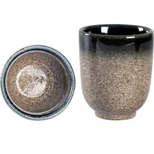 Vintage Water Cup Household Cup Tea Cup and Wind Cup with Tea Cup Ceramic Restaurant Water Mug