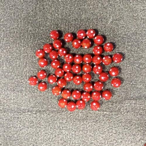 1/5/10pcs 20Mm Glass Ball Cream Cattle Small Marbles Pat Toys Parent- Child Beads Console Game Pinball Machine of Bouncing Ball