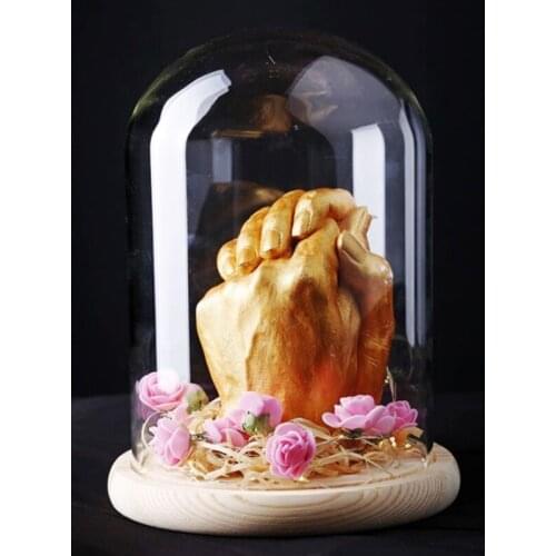 1 Set Footprint Cloning Model Baby Mould 3D Hand Mud Handprint Couple Hands Feet